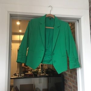 Express Green blazer